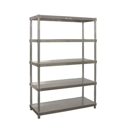 Prairie View Industries N247260-5 Complete 5 Tier Shelving Units- 72 x 24 x 60 in. A247260-5